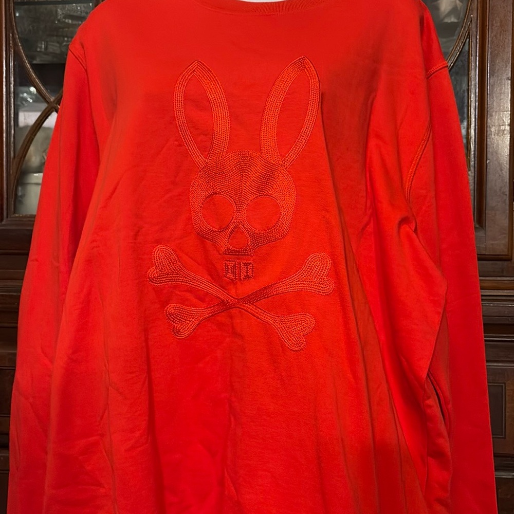 Psycho Bunny Men’s stitched Sweatshirt☠️🐰